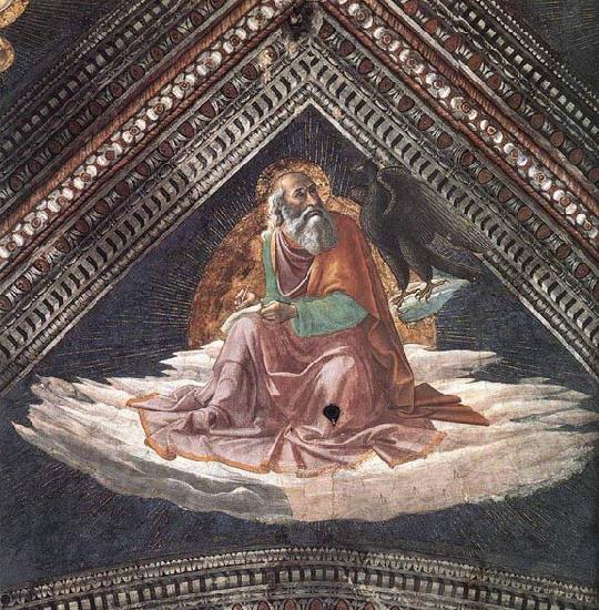 GHIRLANDAIO, Domenico St John the Evangelist France oil painting art